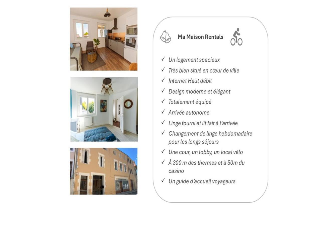 Bel Appartement 35 M 1Er Etage Évaux-les-Bains Esterno foto